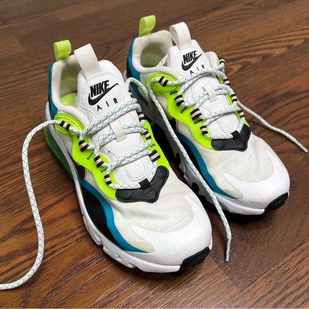 2020 Nike Air Max 270 React SE 'Oracle Aqua' size 6Y